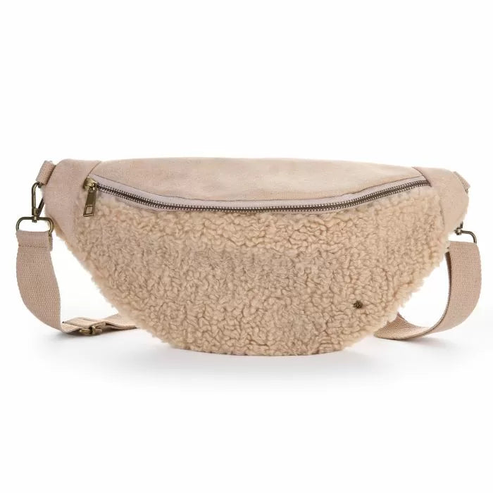 Crossbody Handtas Wolly Beige