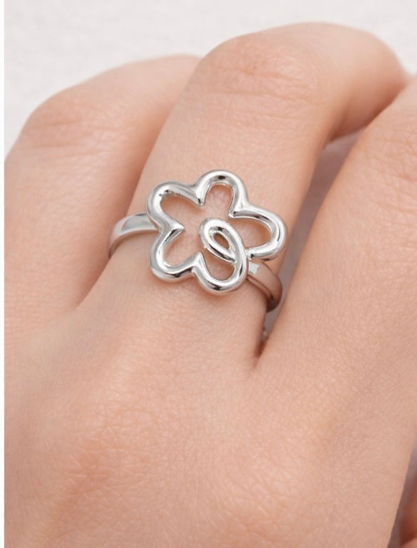 13 | Verstelbare Stainless Steel Ring Goud & Zilver